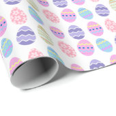 Schattige & feestelijk Easter Egg Wrapping Paper Cadeaupapier (Rol Hoek)