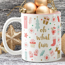 Schattige Feestelijk Oh wat een leuke kerst Mok