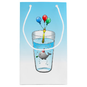 Schattige feestklare walvis klein cadeauzakje