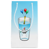 Schattige feestklare walvis klein cadeauzakje (Voorkant)