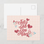 Schattige Feliz Dia Das Mães | BRIEFKAART (Voorkant / Achterkant)