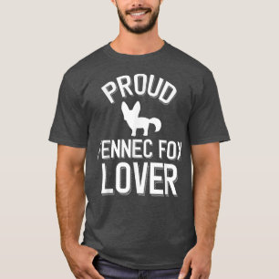 Schattige Fennec Fo liefhebber Trotse Fennec Fo li T-shirt