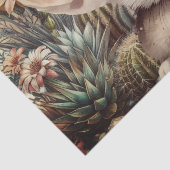 Schattige Fennec Fox Animal Tissuepapier (Detail)