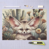 Schattige Fennec Fox Animal Tissuepapier (Craft)