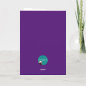 Schattige Ferret Fun Foto Verjaardag Kaart (Achterkant)