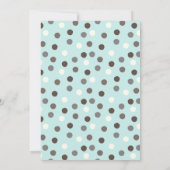 Schattige Ferret Mint Groen en Bruin Verjaardagsfe Kaart (Achterkant)