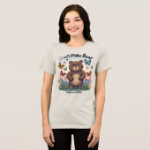 Schattige & Fierce Beer Graphic T-Shirt – Californ (Voorkant volledig)