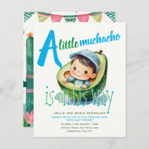 Schattige Fiesta Boy Baby shower Muchacho BUDGET
