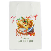 Schattige Fiesta Nacho Gemiddeld Baby shower Aange Medium Cadeauzakje (Voorkant)
