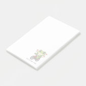 Schattige Fietsende Kikker | Kawaii Kikker Fiets K Post-it® Notes (Schuin)