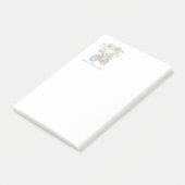Schattige Fietsende Kikker | Kawaii Kikker Fiets K Post-it® Notes (Schuin)