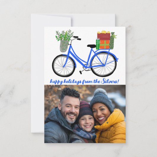 Schattige Fietsgeschenken FOTO Kerstvakantie (Voorkant)