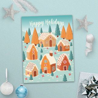 Schattige fijne feestdagen Kerstmis