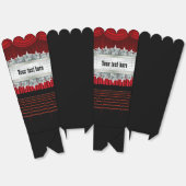 Schattige filmtheaterfeest Popcorn Bedankdoosjes (Ongevouwen)