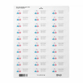 Schattige flacons verliefd, we hebben scheikunde etiket (Full Sheet)