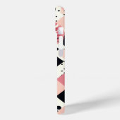 Schattige Flamingo Geometrisch Case-Mate iPhone Case (Achterkant / Links)