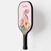 Schattige Flamingo Pickleball Paddle (Links)