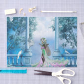 Schattige flauwte tissuepapier (Craft)