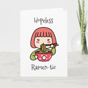 Schattige flirterige kaart voor hem of haar
