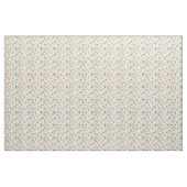 Schattige flora en gistweefsel wit stof (Yard (91,4 cm))