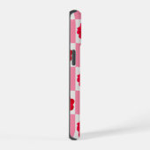 Schattige floral girly design iPhone 15 case (Rechterkant)