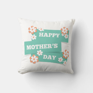 Schattige Floral Happy Moederdag SIERKUSSEN