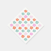 Schattige Floral Pattern Baby showers servet (Hoek)