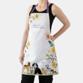 Schattige Florence Hondenras Pet Care White Schort (Insitu)