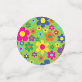 Schattige Flower Verjaardagsfeest Confetti (Kleine voorkant)