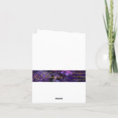 Schattige Flowers Moederdag-fotokaart Kaart (Achterkant)