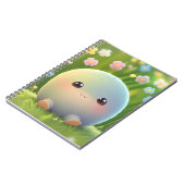 Schattige Fluffy Creature Journal - Soft Touch Not Notitieboek (Linkerzijde)