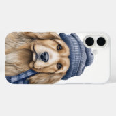 SCHATTIGE FLUFFY GOLDEN RETRIEVER PUPPY DOG Case-Mate iPhone CASE (Achterkant (horizontaal))