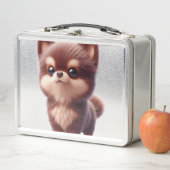 Schattige Fluffy Puppy � Aardig Hond Ontwerp (In situ)