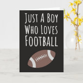 Schattige Football Kaarten voor Kids Boys Sport Ki (Gele Bloem)