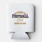 Schattige Football papa Blikjeskoeler (Achterkant)