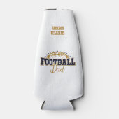 Schattige Football papa Flesjeskoeler (Voorkant)