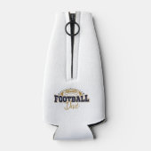 Schattige Football papa Flesjeskoeler (Achterkant)