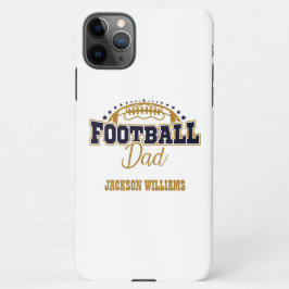Schattige Football papa iPhone 11Pro Max Hoesje