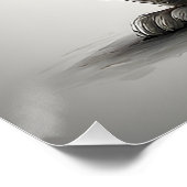 Schattige Forest Ranger konijnenbril Perfect Poster (Hoek)