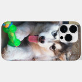 Schattige foto van Puppy Alaskan Malamute Case-Mate iPhone Case (Achterkant (horizontaal))