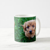 Schattige foto van Puppy Koffiemok (Voorkant rechts)