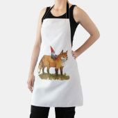 Schattige Fox en zijn vriend Gnome Schort (Insitu)