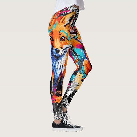 Schattige Fox - Fox Leggings (Rechts)