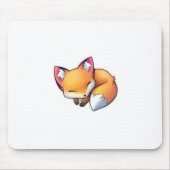 schattige fox mousepad muismat (Voorkant)