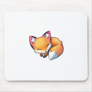 schattige fox mousepad muismat