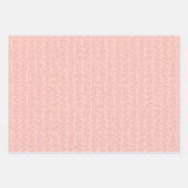 Schattige Foxes Collectie in blauw en roze Inpakpapier Vel (Voorkant 3)