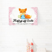 Schattige foxgaren breien haken handspun spandoek (Insitu)