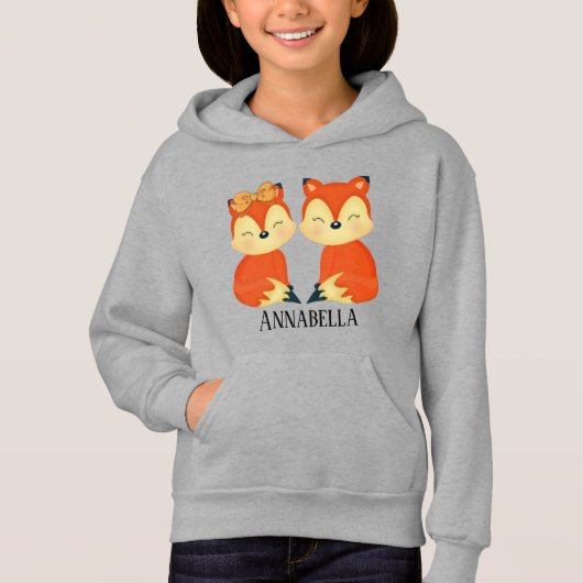 schattige foxliefhebbers voegen naam toe (Voorkant)