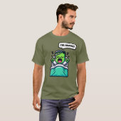 Schattige Frankenstein Monster T-shirt (Voorkant volledig)