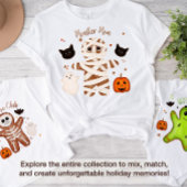 Schattige Frankenstein peperkoek man Halloween Romper